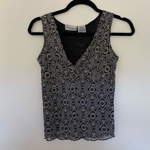 Vintage mesh tank top
